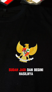 Sablon Setrika DTF Bendera Indonesia Logo Timnas Stiker Sablon Baju Setrika 01