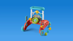 Fisher Price 2 Sided Steady Speed Car Theme Walker (HFT72) - Push Walker Bayi / walker / alat jalan anak / belajar jalan bayi / mainan belajar jalan