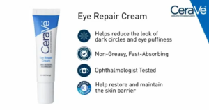 Cerave Eye Repair Cream | Under Eye Cream for Dark Circles and Puffiness | Suitable for Delicate Skin Under Eye Area
