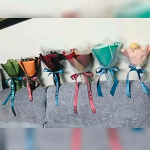 Pita Satin Motif I Miss You Pita Kado Buket Bunga Hampers Gift Bouquet PT05