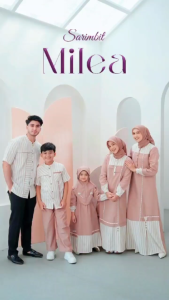 Sarimbit Rauna MILEA BROWN Terbaru/Couple Keluarga