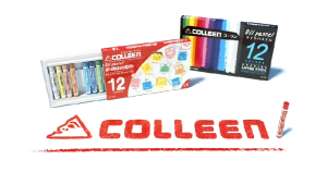 สีชอล์ค COLLEEN Oil Pastel ขนาดปกติ 12 สี 16 สี 25 สี 36 สี พิเศษสุดแถมสมุดระบายสีเสริมทักษะเด็ก