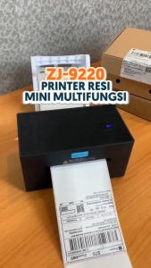 Sharkpos LP9220 Printer Bluetooth Label Thermal 100mm ZJ9220 USB Bluetooth Cetak Stiker Resi A6 Transfer Thermal