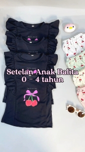 Setelan Anak Bayi CERI Set Anak Balita 0-4 Tahun BENNA