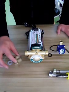 100W/150W/260W Water Booster Pump 220V Electronic Automatic Booster Water Pump Home Automatic Booster Pump Tapwater Water Heater Pipe Stainless Steel Small Booster Water Pump With Automatic Switch Shower Washing Machine Water Booster Pump