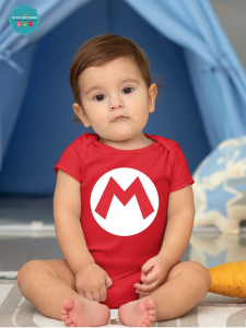 Baby Character Onesies - Super Mario Bro