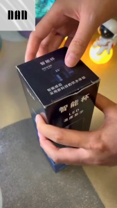 (ELLA SHOP) 500ml tumbler business insulation bottle Smart cup LED display thermos high quality