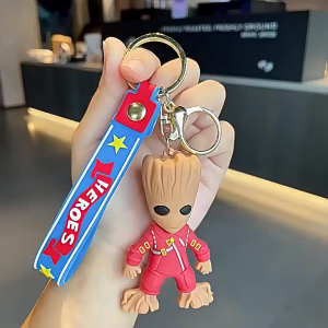 \"RGK\" Gantungan kunci karakter Super Hero MARVEL Keychains motor mobil