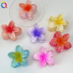Jepit Rambut Plumeria Bunga Kamboja Jepitan Salon Jedai Rambut Cantik Model Kamboja Bali Warna Warni