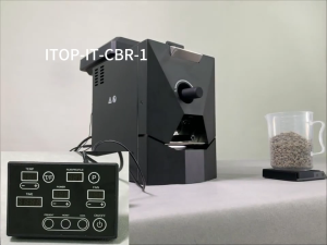 ITOP Electric Coffee Bean Roaster Commercial Roaster Fully Automatic and Controllable Roasting Machine with Baking Curve Grain Dryer