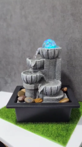 น้ำพุ น้ำล้นน้ำพุขนาดตั้งโต๊ะ(สินค้าพร้อมส่ง)