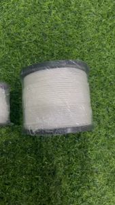 เชือกดึงสตาร์ท เชือกดึงกระตุก 2.5มิล 3มิล 4มิล 5มิล (สีขาว) ใช้กับลานสตาร์ทเครื่องตัดหญ้า/เครื่องพ่นยา/เลื่อยยนต์