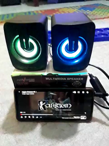 Speaker ADVANCE Super Bass RGB Backlit Speaker laptop Garansi Resmi 1 tahun CLS-108 Super Bass 2.0 Channel speaker