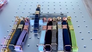 【Support-Cod】 Whisker Custom cat collar Personalized Engraving kitten collar adjustable Detachable Anti-lost cat tag