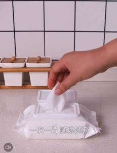 MO824 Tisu Basah / Tissue Pembersih Kotoran Minyak Peralatan Dapur Clea