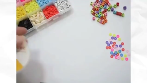 New 3mm Boxed Rice Beads Set Children's Handmade DIY Beaded Bracelet 25 Lattice Glass Beads