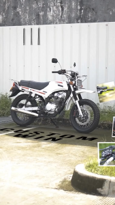 STRIPING STICKER LIS LES POLET honda win 100 91 1991 stiker list body standar berkualitas terbaik termurah Mahkota Stiker