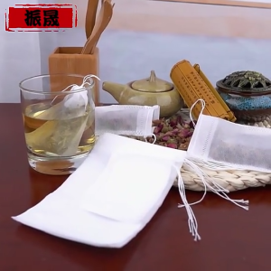 WHL 100pcs Tea Filter Bag Tea Bag Uncang Teh Kosong 茶包 Tea Filter Bag With Drawstring