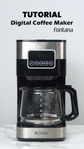 COFFEE MAKER DIGITAL BOLDE FONTANA - Kapasitas 15 Ltr - Garansi 1 th