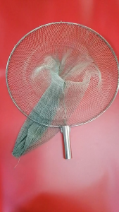 Vợt Vớt Cá SIÊU TO ( 65X55cm ) INOX Màu Xám