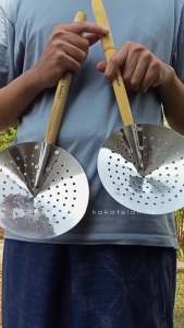 Serok Stainless - Peniris Gorengan - Saringan Gorengan - Saringan Minyak Murah ukuran sedang