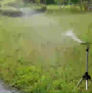 1/2" 360 Degree Rotating Alloy Rocker Impact Sprinkler Lawn Garden Adjustable Irrigation Nozzle