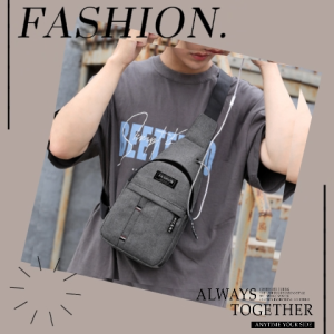 QXshop มาแรงมาก กระเป๋าแฟชั่นคาดอก รุ่นนี้สีสวยมาก สะพายทำงานคือสะดวก ใส่ของได้เยอะ มีทั้ง 3 สี ช่องเก็บของมีหลายช่อง ทรงสวย สะพายแบบเท่ห์ๆ ราคาดีมาก รีบจัด