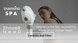 DIAMOND Spa Shower Head With Special Feature Anus Cleaning Jet