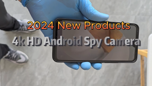 Mobile phone hidden spy camera 4K HD mini camera hidden camera secret camera disguise lock screen recording 3840x2160 resolution for secret shooting 256GB