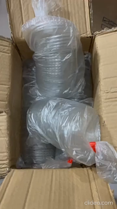 (1000pcs) PET (95mm) FLAT/DOME/STRAWLESS/TALL FLAT Lid 1 BOX Disposable Lids