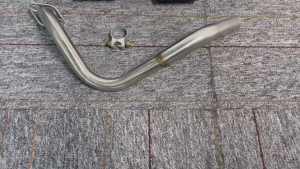 Racing Hero Pipes Muffler V4 Set For Click 125/150 Power Pipes With Stainless Elbow From Thailand