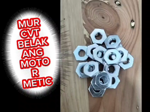 Mur Pully Mio MUR N-MAX MUR BEAT VARIO M26 K39 (Besar) - Mor Mur Tipis Secondary Fixed Pully Puli Puly Puley Pulley Besar Drat 26mm Kunci 39 Yamaha / honda BEAT VARIO  VARIO FI FINO BEAT ESP N-MAX AEROX DLL