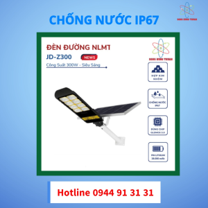 Đèn Đường Năng Lượng Mặt Trời JINDIAN 300W JD-Z300