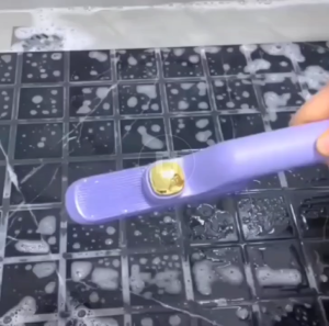 2 in1 multi functional rotating gap cleaning brush 360。rotationg brush head corner cleaning tools