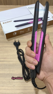 Catokan Rambut Lurus Smoothing 2In1 - Kemei KM-2131 Professional Hair Straightener Ukuran Besar