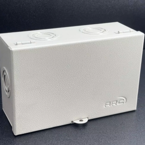 ARC NEMA1 CUTOUT 18*Gauge Electrical Metal Enclosure Hinged Cover w/ Knockouts 3x5x11in