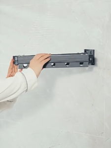 [SG Stocks] Drilling Version Folding Clothes Hanger (Indoor Balcony Window Punch-Free Clothes Hanger Drying Rack)