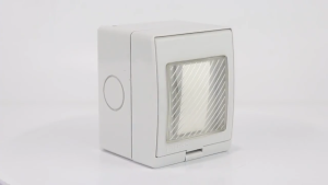 Outdoor Electrical Push Button Door Bell Waterproof Switch Box Home Wall Mount Doorbell Weatherproof Outside