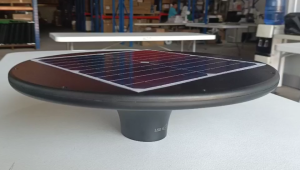SOLAR LED AREA LIGHT AUTO LIGHT GARDEN ROAD PARK STREET VILLAGE 2 COLORS IP65 (70% OFF DISCOUNT)