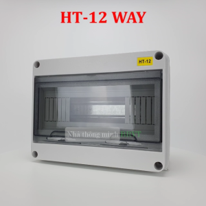 Tủ điện HT-12 WAY (12 đường) chống nước chống bụi – Tủ điện lắp nổi Tủ điện nhựa Tủ điện ngoài trời (ETEK)