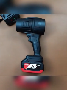 พัดลมเทอร์โบเจ็ทขนาดเล็ก1000W พลังสูงเป่าลมใบเป่าลมลิเธียมรุนแรงกำลังสูงเครื่องเป่าผมพัดลมเจ็ทแบบไร้แปรงมอเตอร์