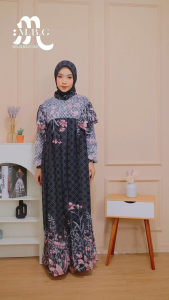 GAMIS MOTIF TERBARU 2024: GAMIS BAHAN KOMODO & DESAIN MODERN