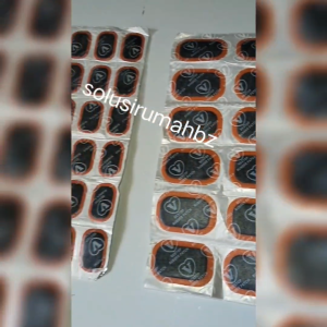 TAMBAL BAN KARET SAJA TANPA LEM VULCANIZATION STRONG TIRE RUBBER COLD PATCH TAMBAL BAN SEPEDA L24 M48