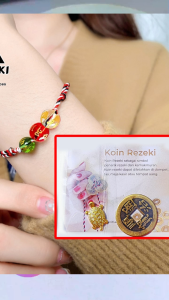 Cuan Hoki Buy 1 Get 3 Gelang Aura Rezeki tiga bola Tridatu Original Realpict Bisa COD