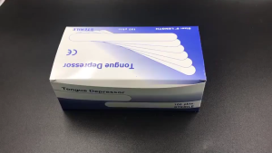 100 Pcs Tong Spatel Kayu Wooden Tongue Depressor Kemasan Universal Dental Spatel Lidah Kayu