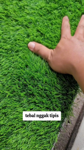 1m x 5m | Rumput Sintetis Swiss 3cm | Hijau Tebal Halus | Premium
