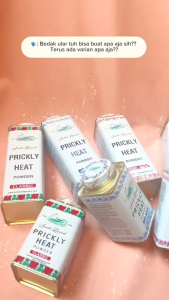 Snake Brand Pricky Heat Bedak Biang Keringat Bedak Ular Untuk Biang Keringat dan Gatal