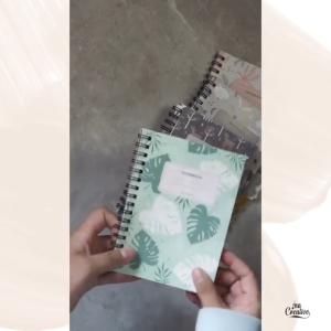 [WOVI STATIONERY] Spiral Book A6 Die Cut 40 Lembar Ina Creative / Journal Book / Buku Catatan [PCS]