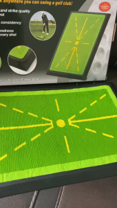 Golf Hitting Mat Trace Strike Pad Premium / Karpet Latihan Golf Swing