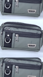 Waistbag Simple Pocket Polo Amstar Tas Selempang Pria Anti Air
